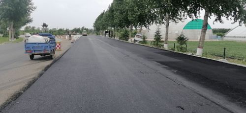 工程紀(jì)實(shí) 公司國(guó)道鶴大公路寧安鎮(zhèn)過境段工程瀝青砼路面面層試驗(yàn)段正式開工